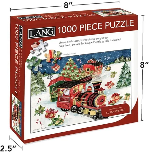Vista 5 de Lang Rompecabezas All Aboard - 1000 PC (5038051), multicolor