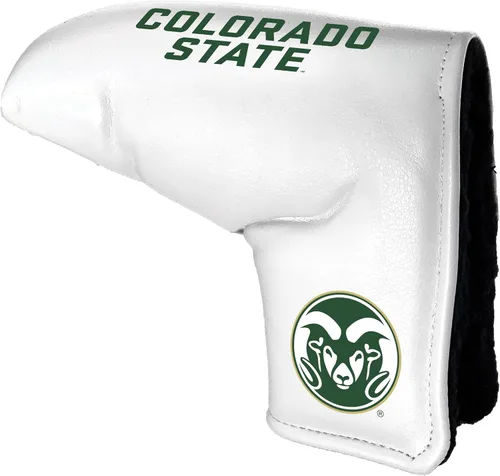 Vista 23 de Team Golf NCAA Team Golf NCAA Tour Blade Putter Cover (blanca), se adapta a la mayoría de putters de cuchilla, Scotty Cameron, Taylormade, Odyssey