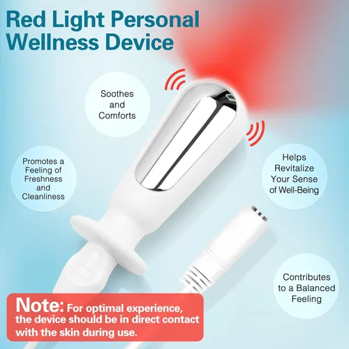 Vista 2 de Dispositivo de salud y bienestar pélvico para mujeres, tecnología 3 en 1 con EMS, luz calmante y vibración para tono muscular, relajación diaria