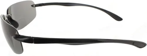 Vista 4 de Maui Isla VidaAnteojos de sol bifocales Rimless Wrap Lectores de Sol ligero TR90marco para hombres y mujeresdisponible en lentes polarizados o