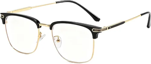 Vista 12 de Gafas de bloqueo de luz azul para hombres, antifatiga, monitor de computadora, gafas de juegos para prevenir dolores de cabeza
