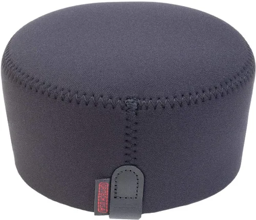 Vista 6 de OP/Tech USA Sombrero de capucha – Tapa universal para lente DSLR y cámaras digitales Capucha de lente de cámara de neopreno, tapa suave para lente