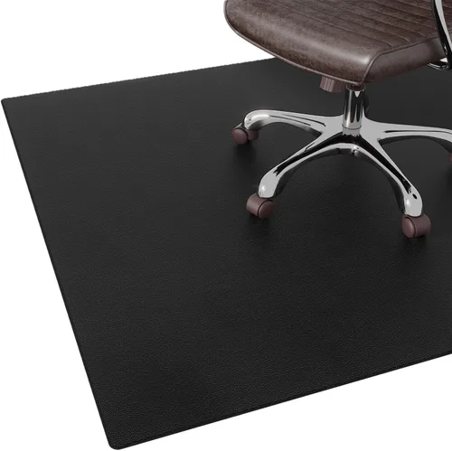 Vista 9 de Color&Geometry Tapete de cuero ultra fino antiarañazos para protección del suelo duro, 36 x 47 pulgadas, impermeable, antideslizante, reduce