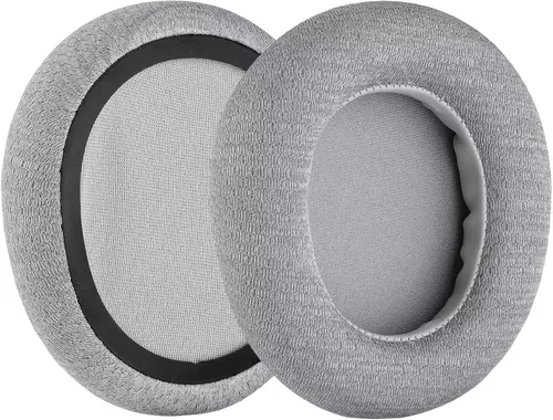 Vista 4 de Nova Pro - Almohadillas de repuesto compatibles con auriculares SteelSeries Artics Nova Pro con cable, malla negra y espuma viscoelástica