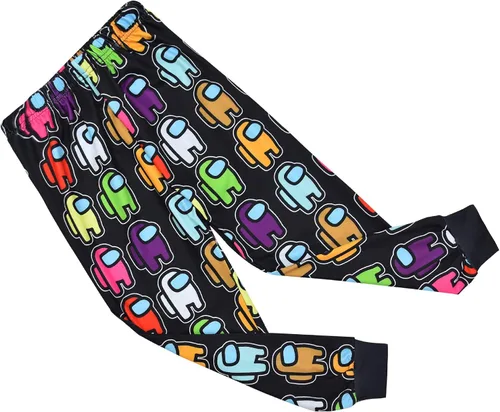 Vista 3 de Conjunto de pijama para niños ropa de dormir con estampado de impostor Game Us para hombre manga larga ropa de dos piezas