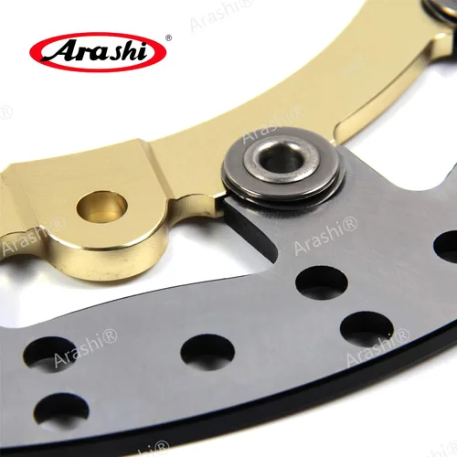 Vista 4 de Arashi Rotores de disco de freno delantero para BMW F750GS ABS 2018-2021 / F850GS ABS 18-21 / F850GS Adeventure ABS 2018-2021 Accesorios de repuesto
