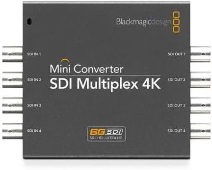 Vista 3 de Blackmagic Design Mini convertidor SDI a analógico 4K (BMD-CONVMASA4K)