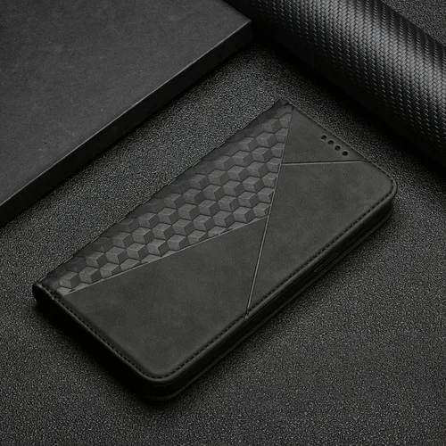Vista 9 de Funda compatible con Nothing Phone 1, piel sintética, función atril compatible con Nothing Phone One (A063), cierre magnético, protección para Negro