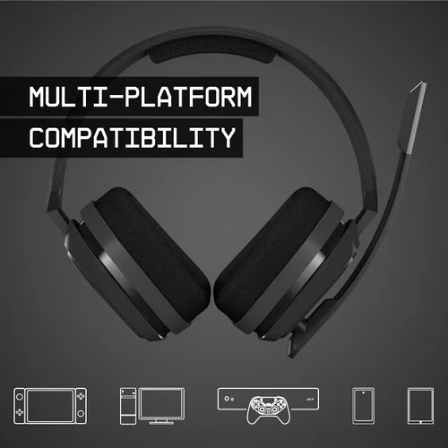 Vista 7 de ASTRO Gaming A10 Auriculares para Xbox OneNintendo Switch PS4 PC y Mac - Cable de 0138in y micrófono Boom de Logitech - Bulk Packaging - VerdeNegro