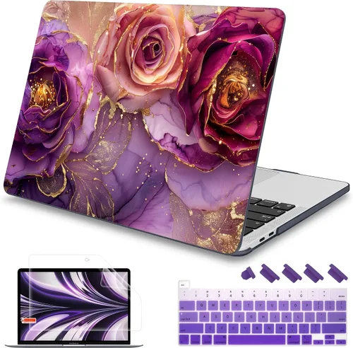 Vista 38 de Mektron Funda para MacBook Pro de 16 Pulgadas A2141 Versión 2019 con Pantalla Liquid Retina/Touch ID, Carcasa Rígida de Plástico con Funda