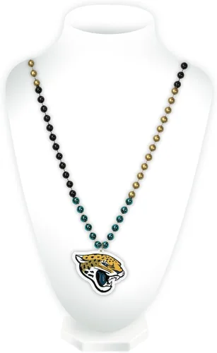 Vista 65 de Rico Industries NFL unisex-adult Team Logo Mardi Gras Style Beads
