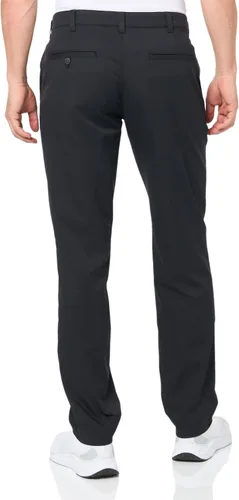 Vista 3 de PGA Tour - Pantalón de golf para hombre con cintura activa y parte frontal plana Caviar