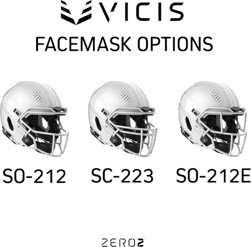 Vista 6 de VICIS ZERO2 Varsity Casco de Fútbol Americano
