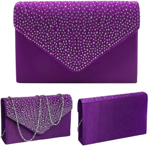Vista 9 de Nuevo bolso nupcial del bolso de la boda de las señoras
