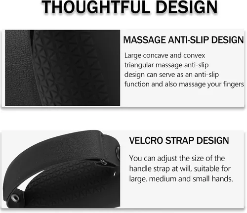 Vista 4 de YipuVR Controller Grip Cover for MetaQuest 3,Silicone Touch Controller Protector Cover for VR Oculu Quest 3 Accessories,Adjustable Soft Handle