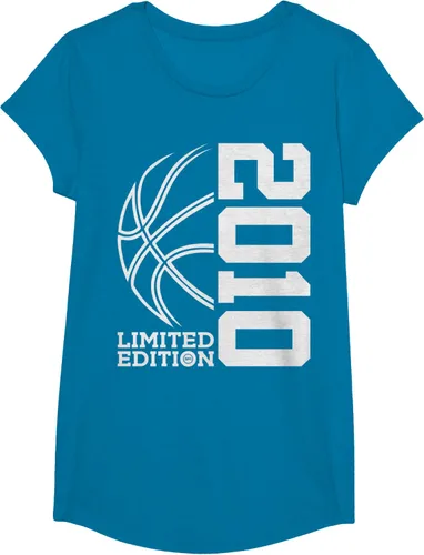 Vista 82 de Camiseta de baloncesto de 13 cumpleaños edición limitada 2010, Negro