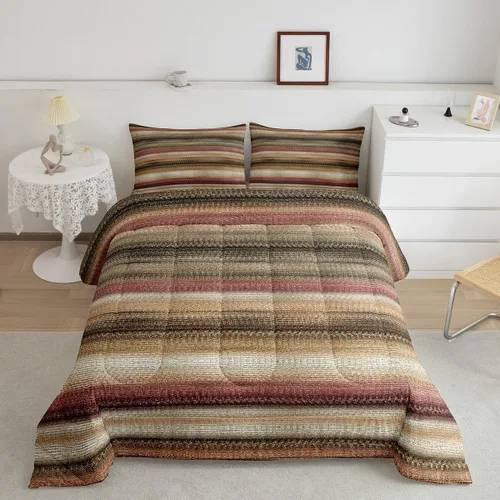 Vista 34 de Feelyou Juego de edredón de animales de la selva para todas las estaciones, juego de ropa de cama con 1 funda de almohada de microfibra de elefante