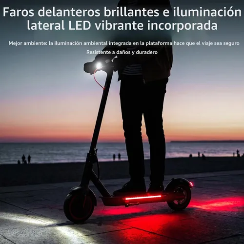 Vista 6 de Scooter eléctrico para adultos, plegable Commuter E Scooter con sistema