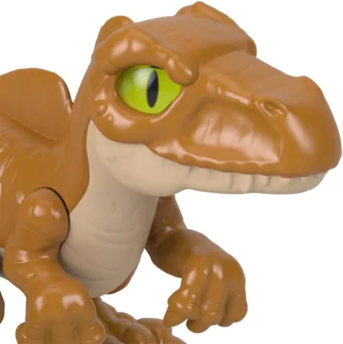Vista 3 de Imaginext Pieza de repuesto para Fisher-Price Jurassic World Dominion Dinosaur Playset – HMJ79 ~ Figura de dinosaurio Giganotosaurus Baby Baby