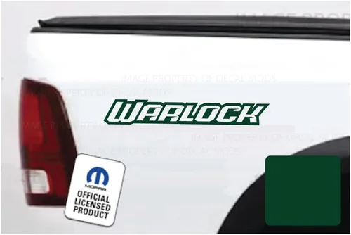 Vista 22 de Adhesivo gráfico Warlock Bedside para Dodge Ram (juego de 2) [rosa bebé] - CSOFTPINK SD3W0