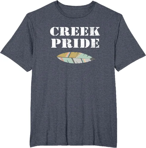 Vista 69 de Creek Native American Pride - Camiseta, Negro, S