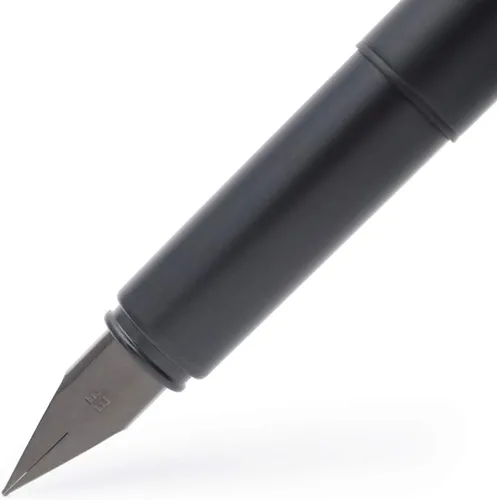 Vista 6 de JINHAO 35 - Pluma estilográfica (negro mate, punta extrafina, 0.015 in)