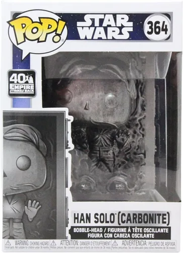 Vista 4 de Star Wars - Juego de regalo de 6 piezas Funko Pop Han Carbonite, juego de cartas, taza Far Far Away, cuaderno Chewbacca A5, sombrero de la Alianza