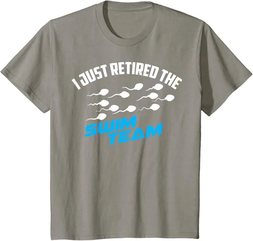 Vista 6 de Lindo Vasectomía I Just Retired The Swim Team Shirt Divertido regalo
