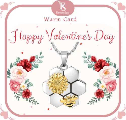 Vista 8 de Fanery sue Collar con medallón de corazón que sostiene imágenes, collares personalizados con fotos personalizadas, con imagen