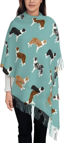 Vista 3 de Bufanda de cachemira suave para invierno, bufandas cálidas de invierno grandes, chal de pashmina, regalos