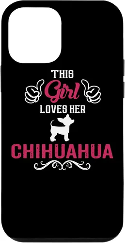 Vista 12 de Funda para iPhone 15 This Girl Loves Her Chihuahua Dog Mom