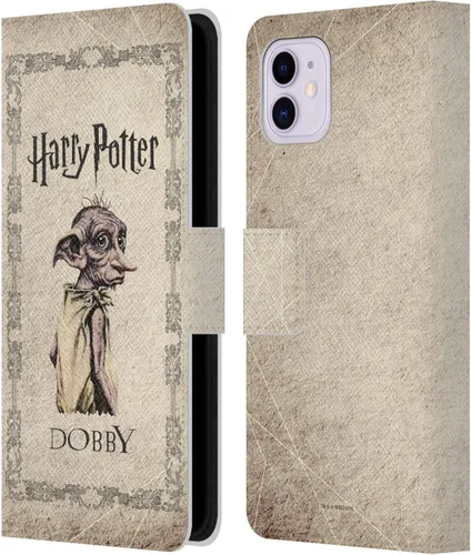Vista 24 de Head Case Designs Funda de piel con licencia oficial de Harry Potter Aragog Spider Creature Chamber of Secrets II, compatible con Apple iPhone 11