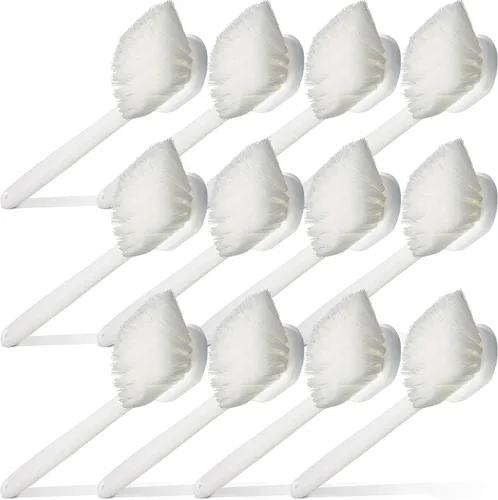 Vista 8 de CFS 36620L00 Flo-Pac Cepillo de limpieza con mango de plástico, cerdas de nailon, 20 pulgadas de largo, borde de cerdas de 2 pulgadas, blanco, 1