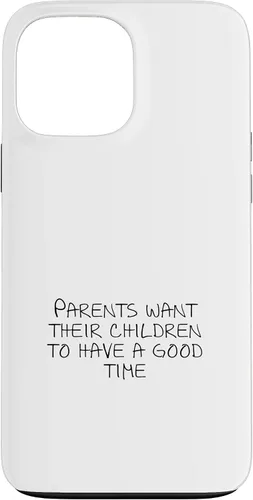 Vista 23 de Parents want their children to have a good time Case for iPhone XR