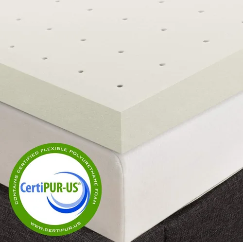 Vista 6 de Best Price - Cubrecolchón de espuma viscoelástica ventilada de 3 pulgadas