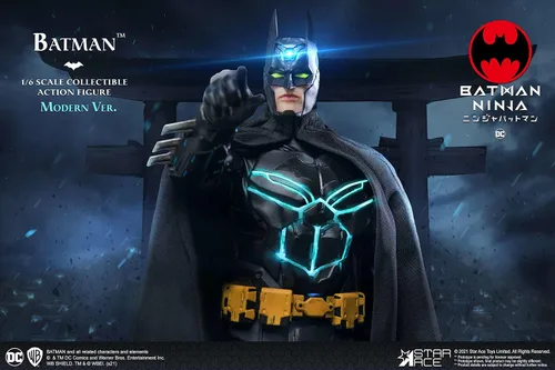 Vista 4 de Star Ace Toys Batman Ninja: Modern Batman - Figura de acción coleccionable a escala 1:6, multicolor