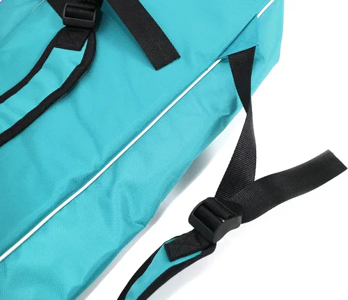 Vista 7 de LEONARK Bolsa de almacenamiento de esgrima para equipo de sable de espada y papel de aluminio - Mochila portátil para esgrima espada traje y máscara