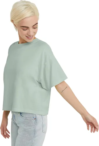 Vista 12 de Hanes Camiseta corta para mujer con cuello redondo para mujer
