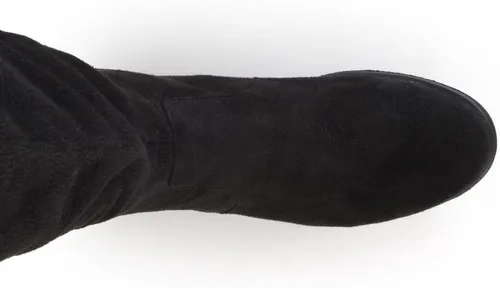 Vista 2 de Journee Collection Botas de gamuza sintética para mujer regular y ancha por encima de la rodilla