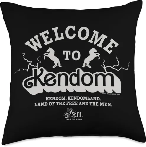 Vista 5 de Barbie The Movie Kendom Free - Almohada para hombre, 16 x 16, multicolor