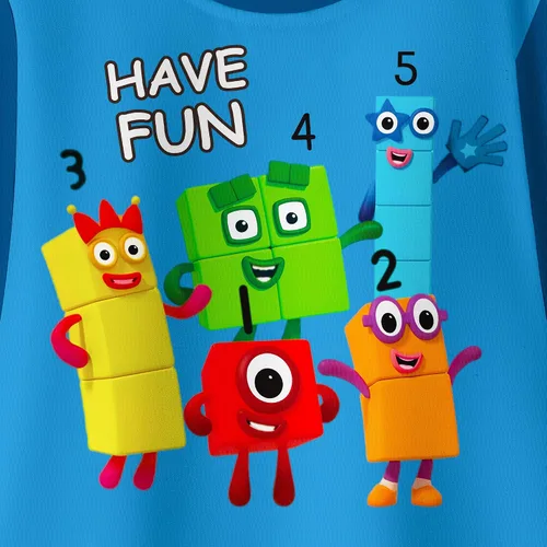 Vista 4 de Conjunto de camisas y pantalones largos para niños y niñas, dibujos animados para el hogar, uso diario, ropa casual para 2 a 12 años