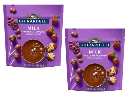 Vista 15 de Ghirardelli Chocolate Company - Obleas de chocolate oscuro, bolsa de 5 libras (paquete de 1)