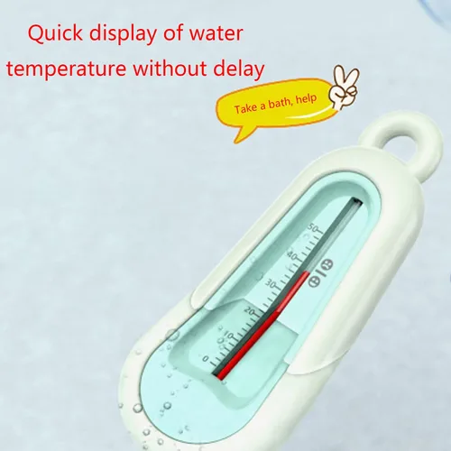 Vista 5 de Medidor de temperatura del agua Termómetro de bañera para niños pequeños Accesorios para el cuidado del bebé ABS Sensor de prueba de temperatura