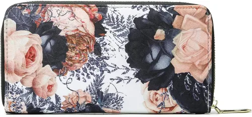 Vista 132 de Cartera de mano para mujer, estilo bohemio, con RFID, elegante, espaciosa con correa para viajes, capacidad para tarjetas, teléfono, dinero