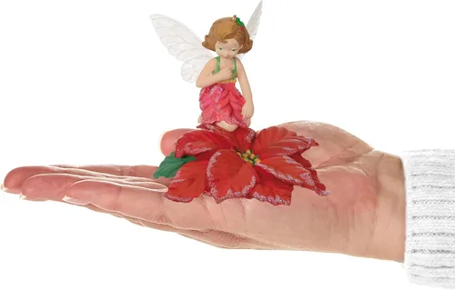 Vista 8 de Hallmark Keepsake Adorno navideño 2024, mensajeras de hadas resplandeciendo con luz, regalos para ella