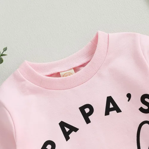 Vista 4 de Sudadera de manga larga bordada para bebé, niña, niño, sudadera de cumpleaños, suéter de primavera infantil