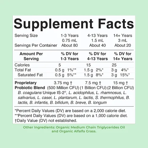 Vista 9 de Probióticos para mujeres, hombres y niños, probióticos para la salud digestiva, probióticos Acidophilus Suplemento de apoyo inmunológico y salud
