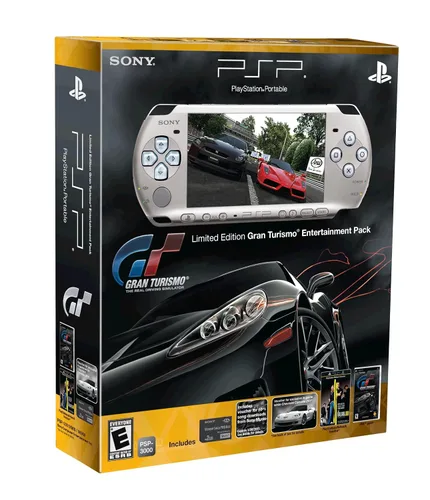 Vista 3 de PlayStation Portable Limited Edition Gran Turismo Entertainment Pack - Mystic Silver