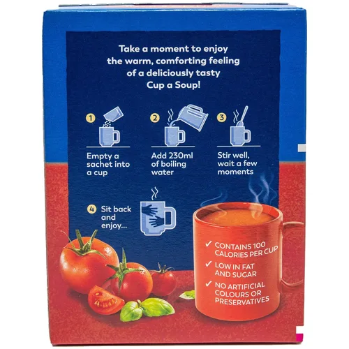 Vista 3 de Batchelors Cup a Soup Tomate 4 sobres 3.28 oz (4 unidades)