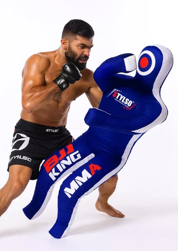 Vista 11 de Grappling Dummy for Adults, Unfilled Wrestling Dummy, Hanging Jiu Jitsu Dummy for BJJ, MMA, Judo, Karate, Martial Arts